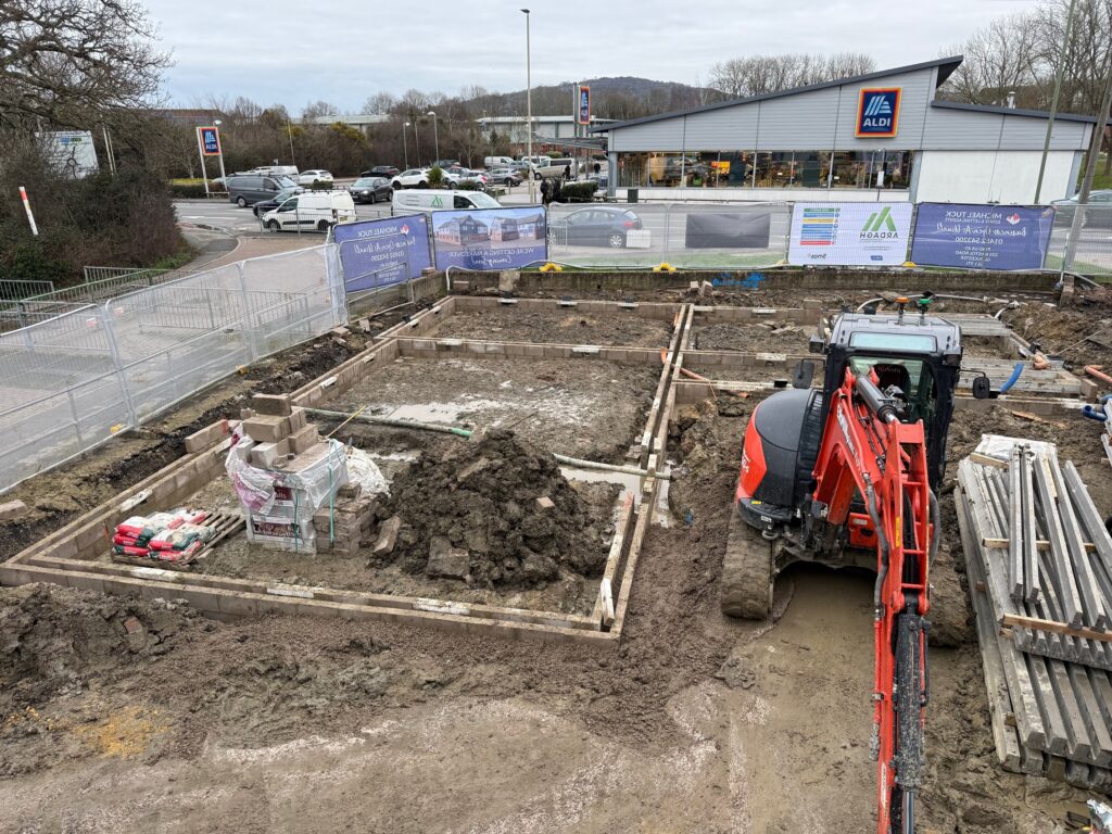 Quegdeley Office construction 2nd Feb 26