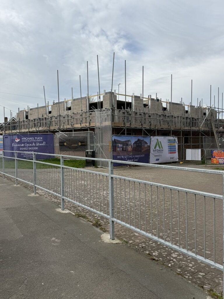 Michael Tuck Quedgeley Office in progress